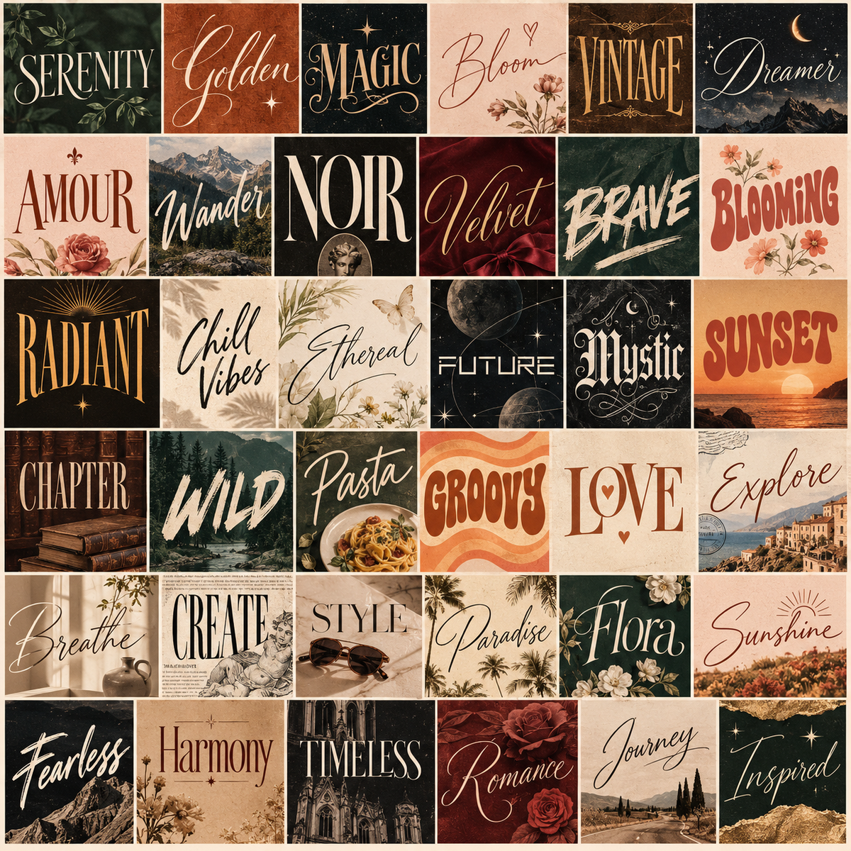 100 Procreate Fonts Bundle, Wedding Script Retro And Blackletter Fonts