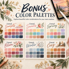Procreate Coloring Brush Bundle, Alcohol Markers Pencils And Textured Brushes